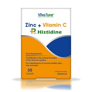 Zinc + Vitamin C plus Histidine